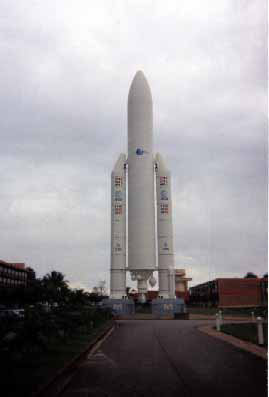 Maquette  taille relle de la fuse Ariane 5